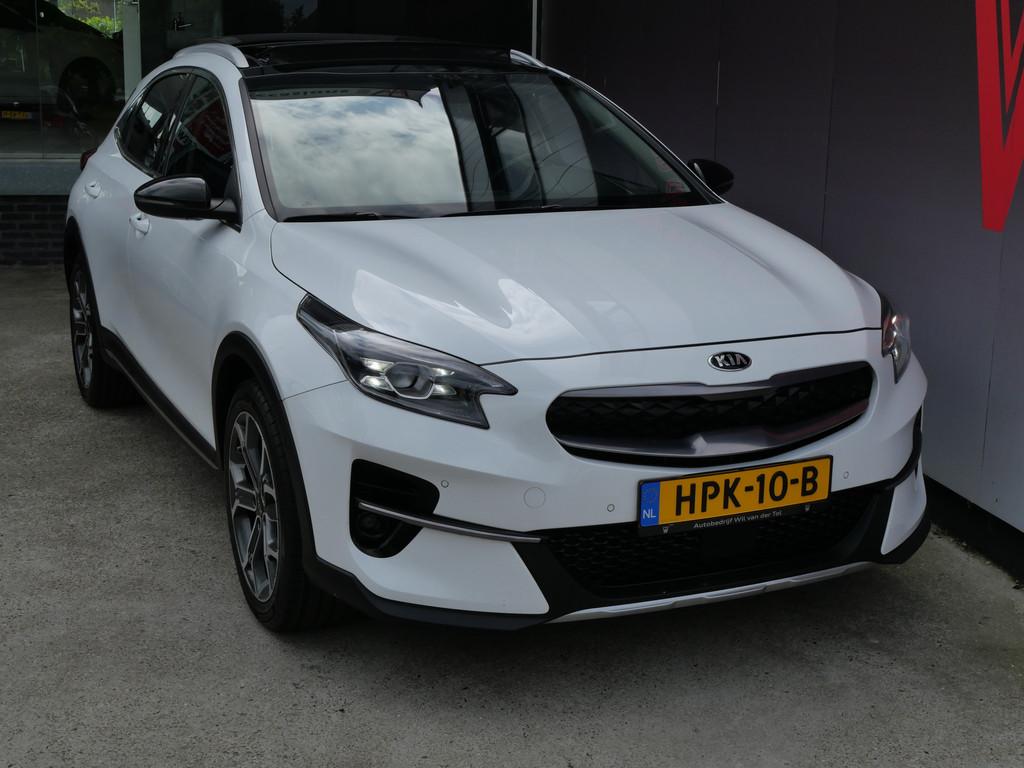 Kia Xceed 1.6 GDi PHEV EXECUTIVELINE | PANORAMA | LEER | A.C, Auto's, Kia, XCeed, Gebruikt, Wit, Bedrijf