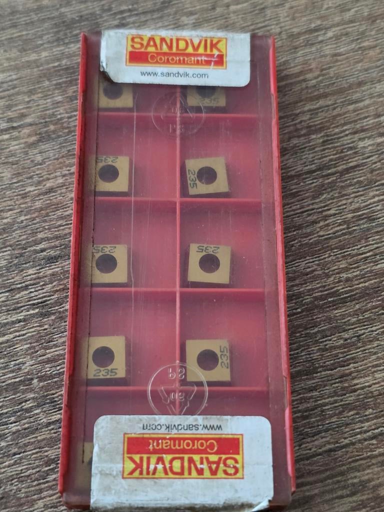 Sandvik coromant SPMT 09 T3 08-WH 235 Wisselplaatjes, Hobby en Vrije tijd, Ophalen of Verzenden, Nieuw