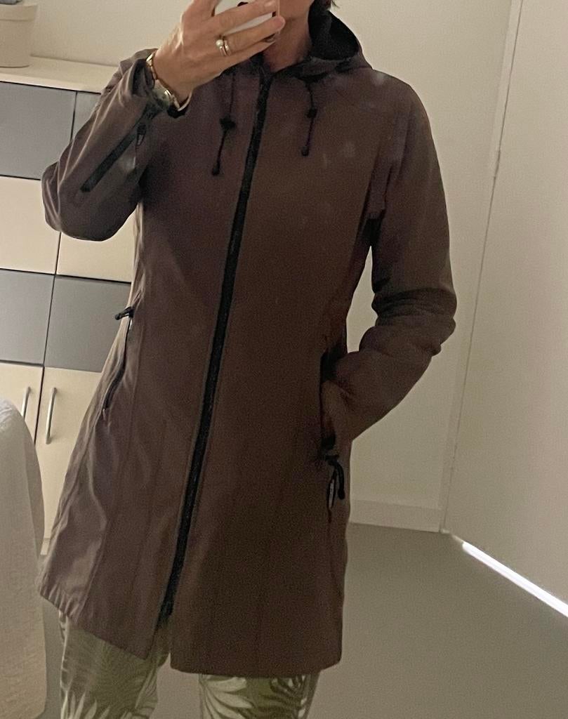 Ilse Jacobsen Raincoat Maat 38, Kleding | Dames, Ophalen of Verzenden, Zo goed als nieuw, Maat 38/40 (M), Bruin