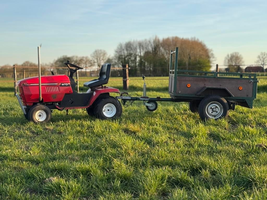 MTD zitmaaier, Ophalen of Verzenden, Gebruikt, Elektrische starter, Minder dan 90 cm