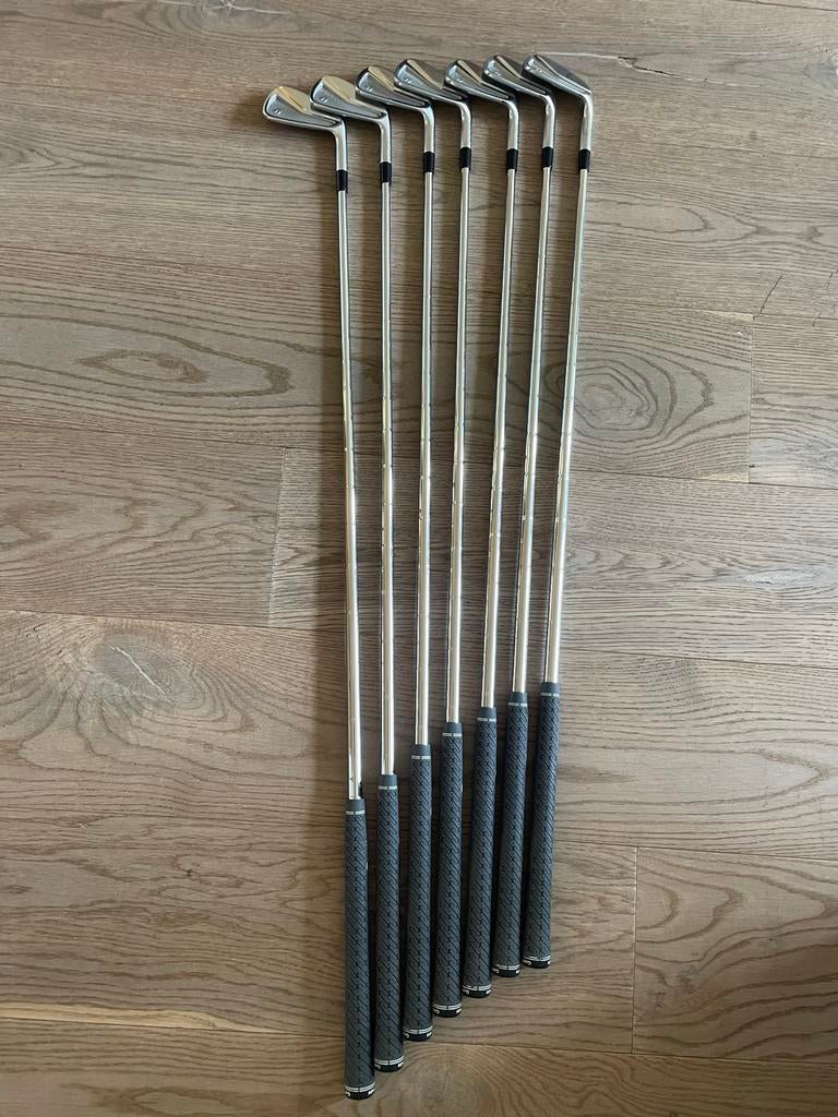 TaylorMade P7MC Forged IJzerset (PW-4), X-stiff KBS TOUR, Ophalen of Verzenden, Zo goed als nieuw, Set, Overige merken