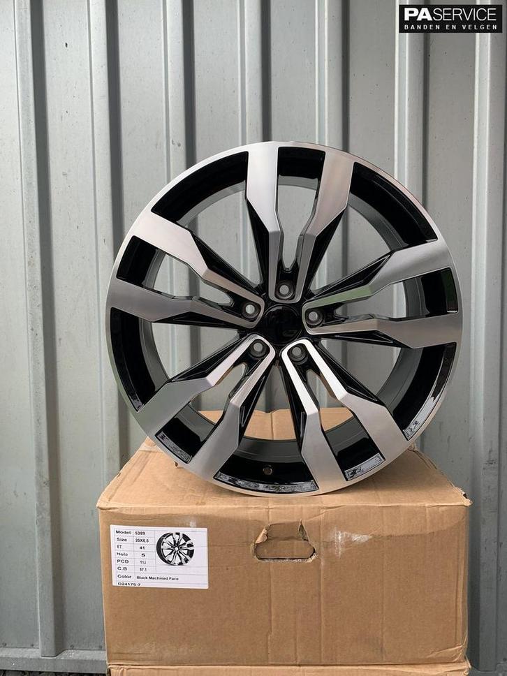 Nieuwe 20 inch FPBlack Volkswagen Tiguan velgen, Auto-onderdelen, Banden en Velgen, Banden en Velgen, 20 inch, Nieuw, Ophalen of Verzenden