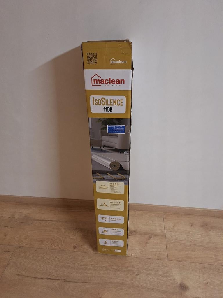 IsoSilence ondervloer laminaat , 3 mm, 6,5 m², Ophalen, Overige materialen, 30 cm of meer, 50 tot 150 cm