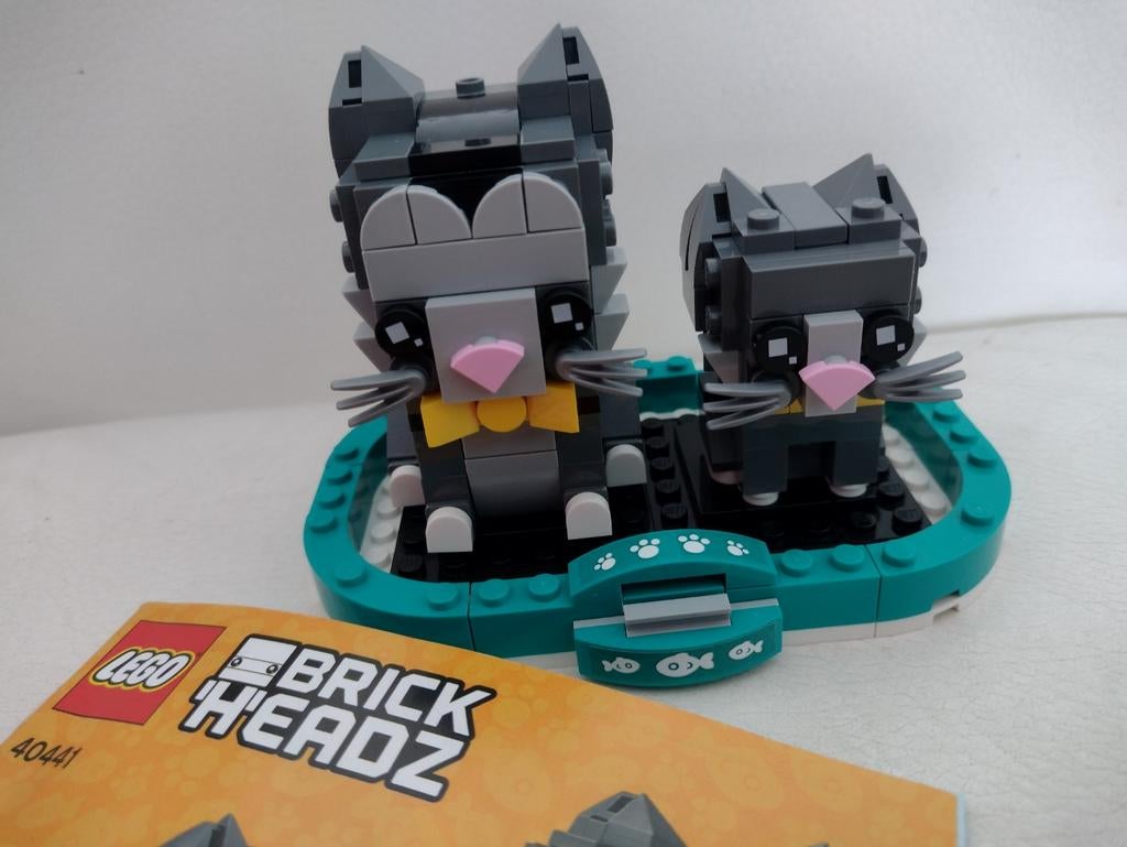 40441 Lego Brickheadz, Kortharige katten, Ophalen of Verzenden, Zo goed als nieuw