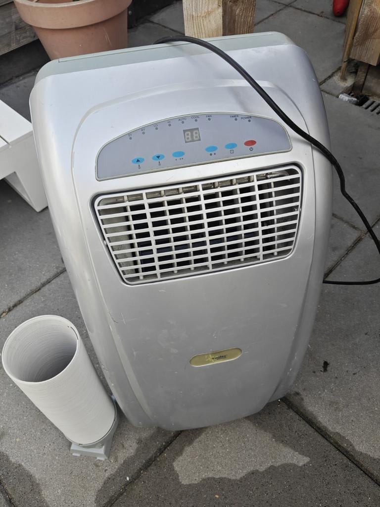 Suntec Mobiele Airco - Gebruikt maar werkt nog perfect, Witgoed en Apparatuur, Airco's, Ophalen, Gebruikt, Minder dan 60 m³, Timer
