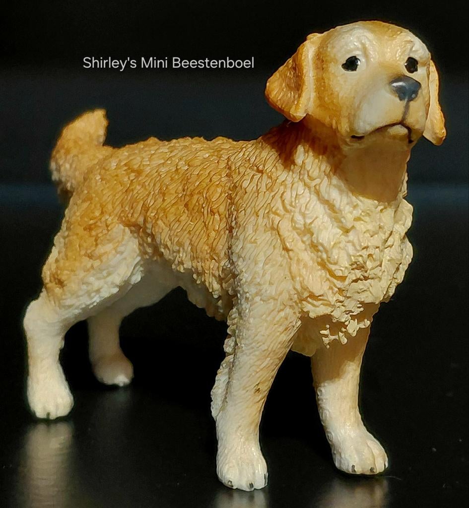 Schleich golden retriever, Ophalen of Verzenden, Zo goed als nieuw, Hond of Kat, Beeldje of Figuurtje