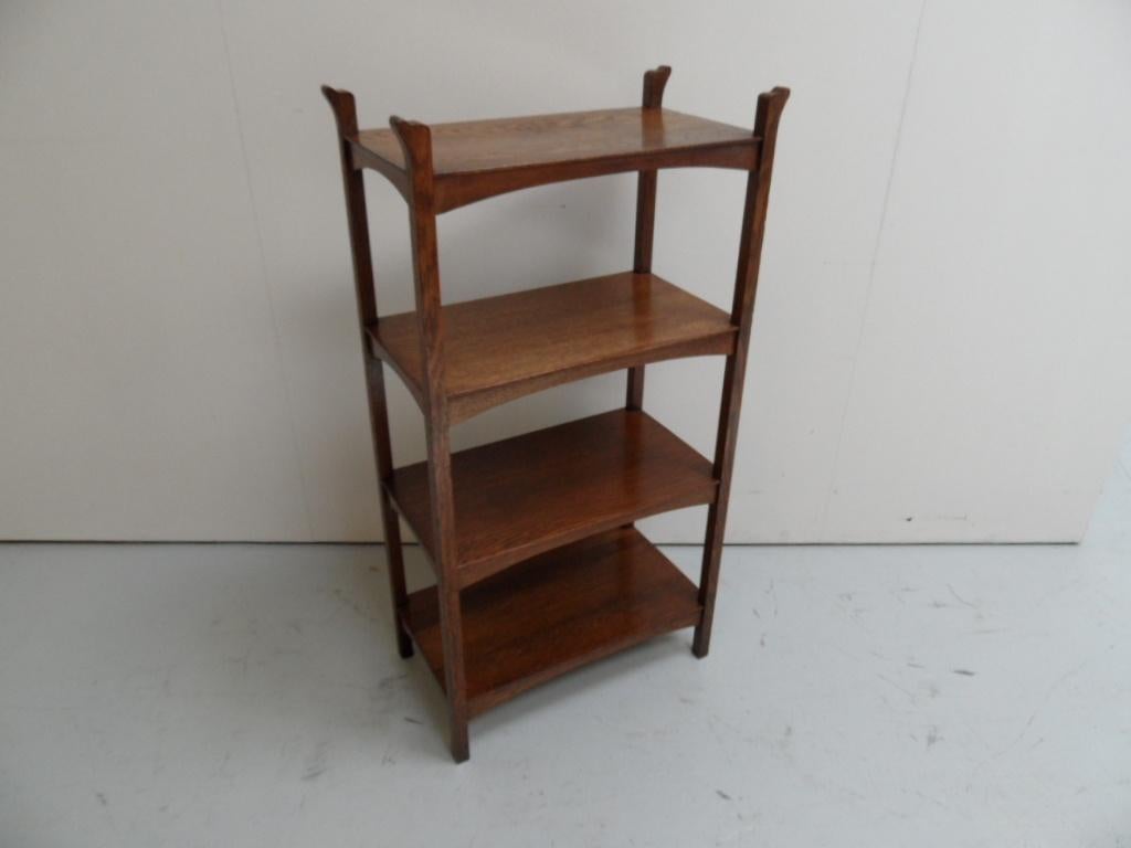 Art Nouveau etagere  boekenrek, Huis en Inrichting, Woonaccessoires | Etagères, Ophalen of Verzenden, Gebruikt