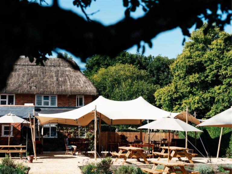 Stretchtent huren €595 | Bruiloft, tuinfeest, luxe tent, Caravans en Kamperen, Ophalen