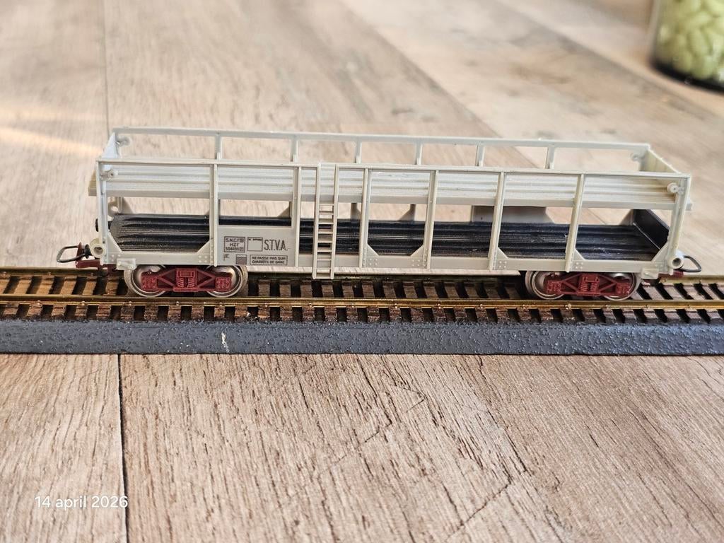 Modeltrein Ho jouef SNCF autotransporter, Hobby en Vrije tijd, Modeltreinen | H0, Ophalen of Verzenden, Gelijkstroom, Wagon, Jouef