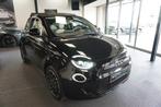 Fiat 500 C La Prima 42 kWh Cabriolet 360 Camera Lederen bekl, Auto's, Gebruikt, Cabriolet, 4 stoelen, Zwart