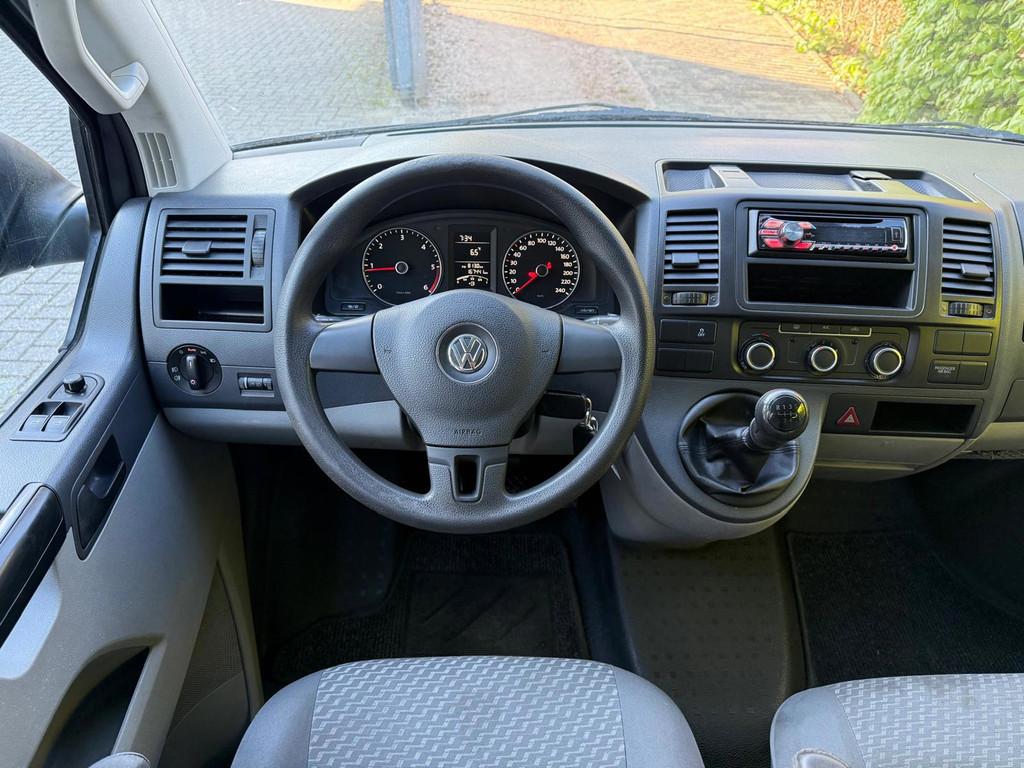 Volkswagen Transporter 2.0 TDI Dubbel Cabine I Airco, Voorwielaandrijving, Euro 5, Stof, Gebruikt