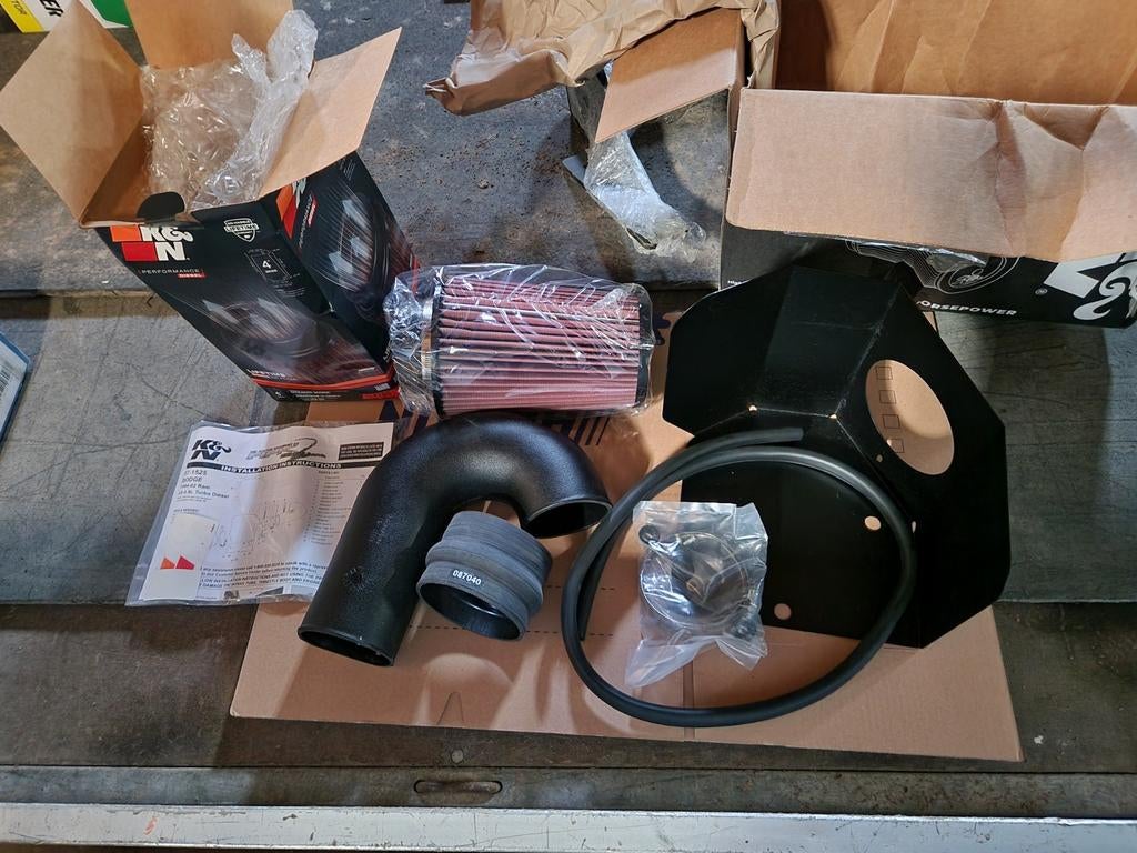 K&N 57i Performance Kit passend voor Dodge Ram Turbo Diesel, Auto-onderdelen, Motor en Toebehoren, Dodge Ram Luchtfilter K&N kit
