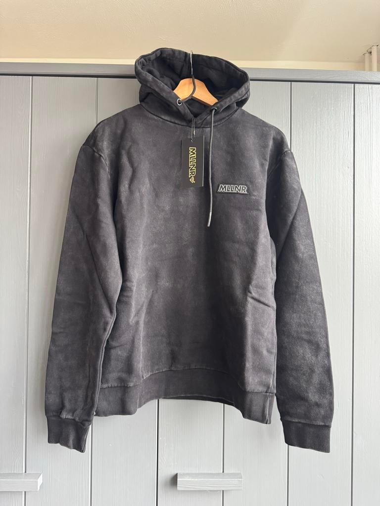 MLLNR Shane Hoodie - Donkergrijs, Maat L, Nieuw met kaartje, Kleding | Heren, Ophalen of Verzenden, Nieuw, Maat 52/54 (L), Grijs