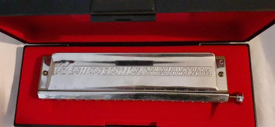 een Hohner Chromonica 280c chromatische mondharmonica, Muziek en Instrumenten, Blaasinstrumenten | Mondharmonica's, Ophalen of Verzenden
