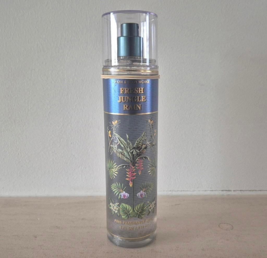 BBW Bath & Body Works bodymist | Fresh Jungle Rain zgan, Ophalen, Zo goed als nieuw, Deodorant of Bodyspray