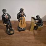 Muziekkant beeldjes - Jazzband decoratie, Verzamelen, Ophalen of Verzenden