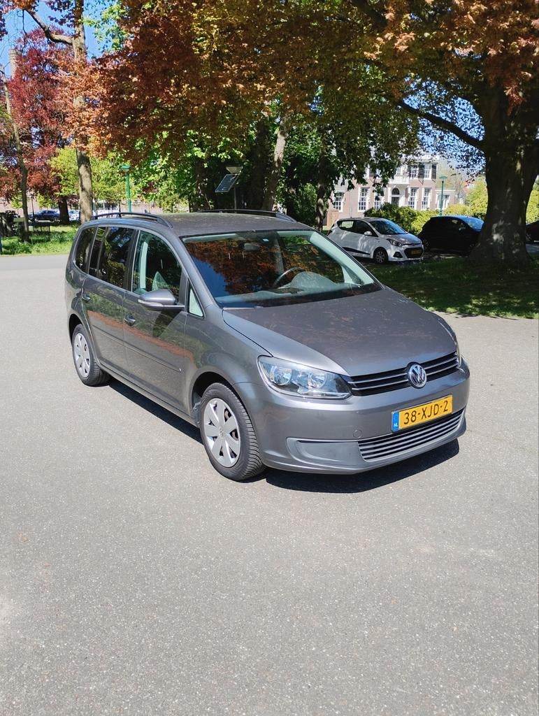 Volkswagen Touran 1.2 TSI 77KW BMT 7PERSOONS 2012 Grijs, Auto's, Volkswagen, Bedrijf, Touran, ABS, Airbags, Airconditioning, Alarm