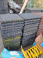 44 zwarte rubberen tegels 50x50x6 cm staltegels stalmatten, Dieren en Toebehoren, Stalling en Weidegang