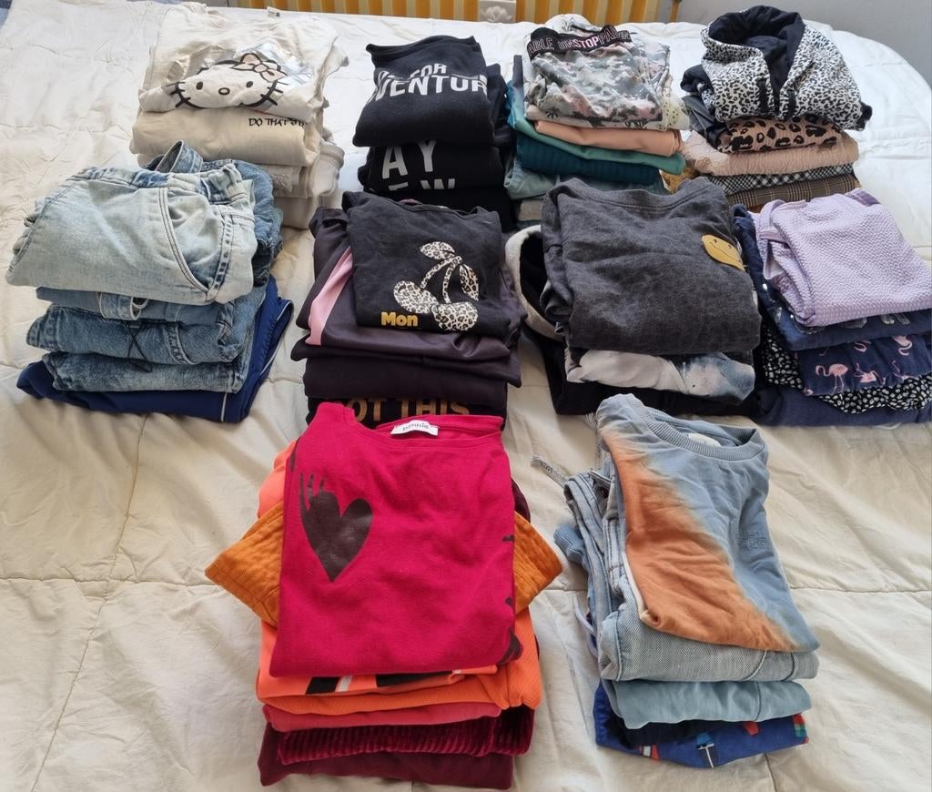 55-Delig,KINDERKLEDINGPAKKET, Merk,Div,Info/Foto's,Izgst!, Ophalen, Zo goed als nieuw