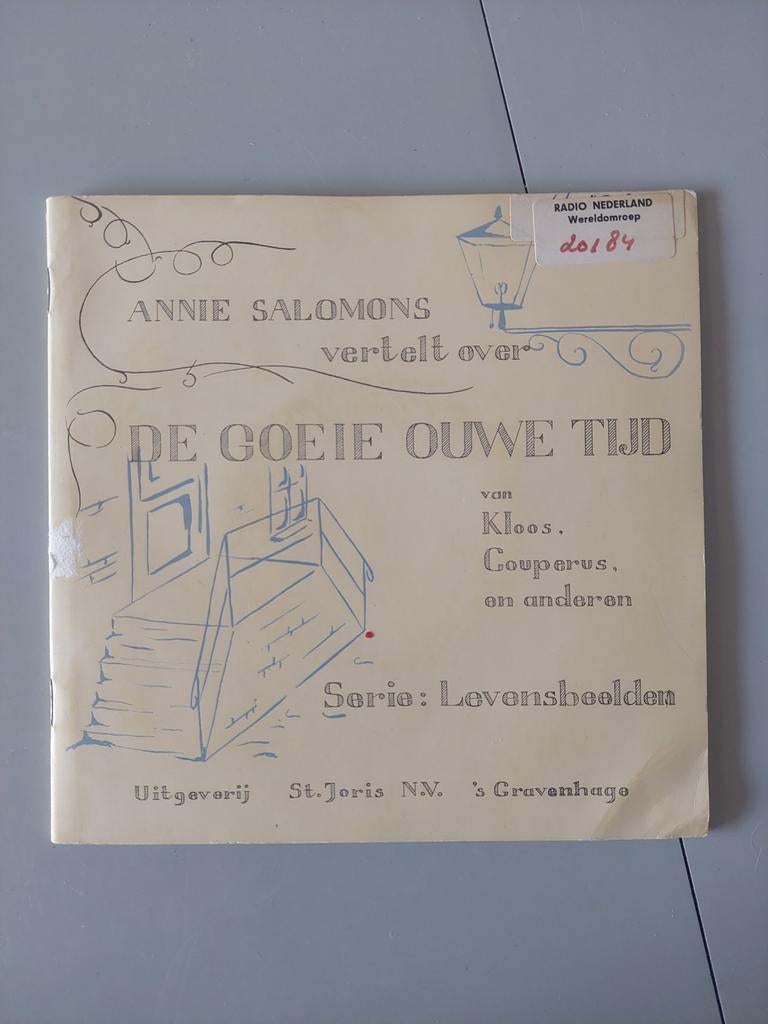 Annie Salomons - Serie Levensbeelden, Cd's en Dvd's, Vinyl Singles, Gebruikt, Nederlandstalig, Ophalen of Verzenden