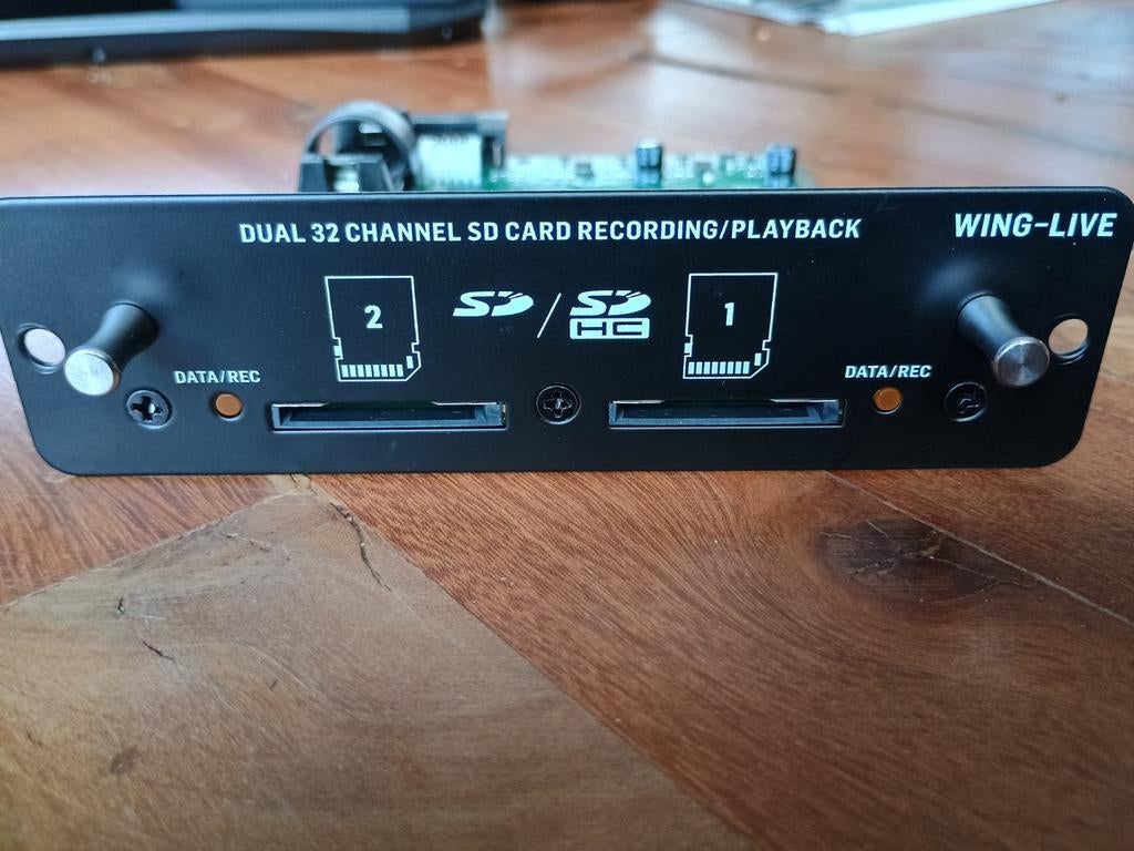 Behringer Wing Live Card, Ophalen of Verzenden, 20 kanalen of meer