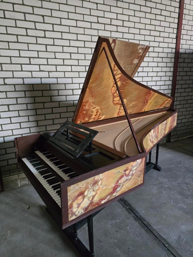 Walter Maene klavecimbel, Harpsichord., Ophalen, Gebruikt