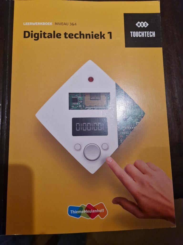 Leerwerkboek Digitale techniek 1 MBO Niveau 3&4, Boeken, Ophalen of Verzenden, Nieuw, Elektrotechniek, A. de Bruin