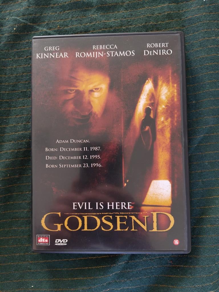 Godsend DVD - Horrorfilm met Robert De Niro, Vanaf 16 jaar, Ophalen of Verzenden, Gebruikt, Overige genres