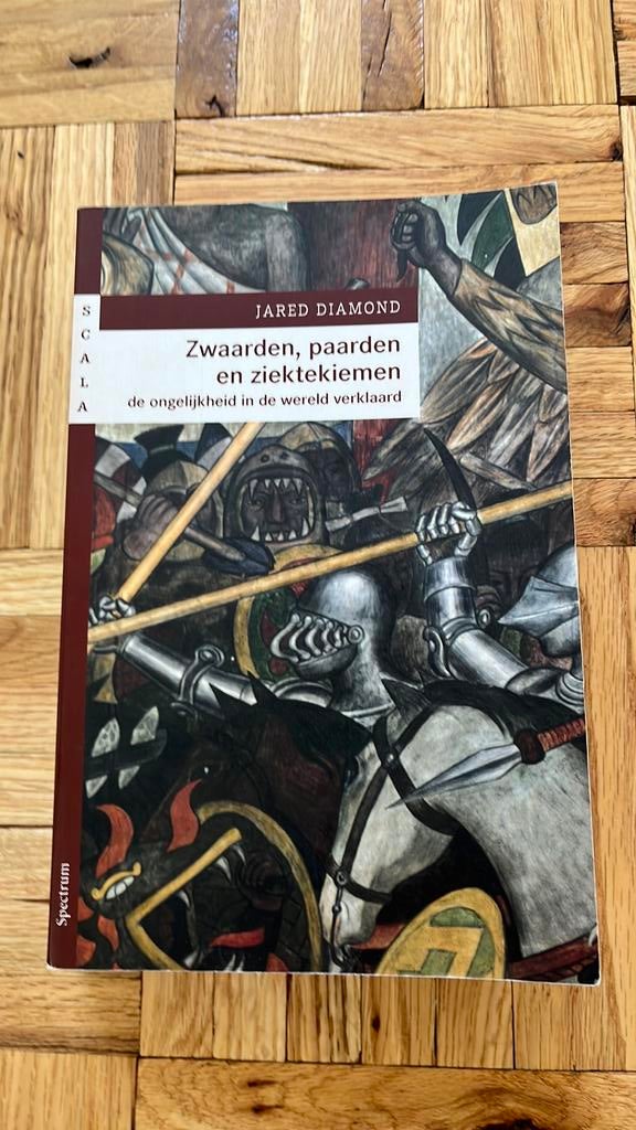 Jared Diamond - Zwaarden, paarden en ziektekiemen, Ophalen of Verzenden, Gelezen, Jared Diamond