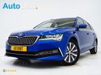 Skoda Superb Combi 1.4 TSI iV 218PK | Panoramadak | Virtual, Stof, Gebruikt, 4 cilinders, Blauw