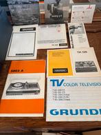 Grundig Bandrecorder Handleidingen en Documentatie, Audio, Tv en Foto, Bandrecorders, Ophalen of Verzenden, Onderdeel