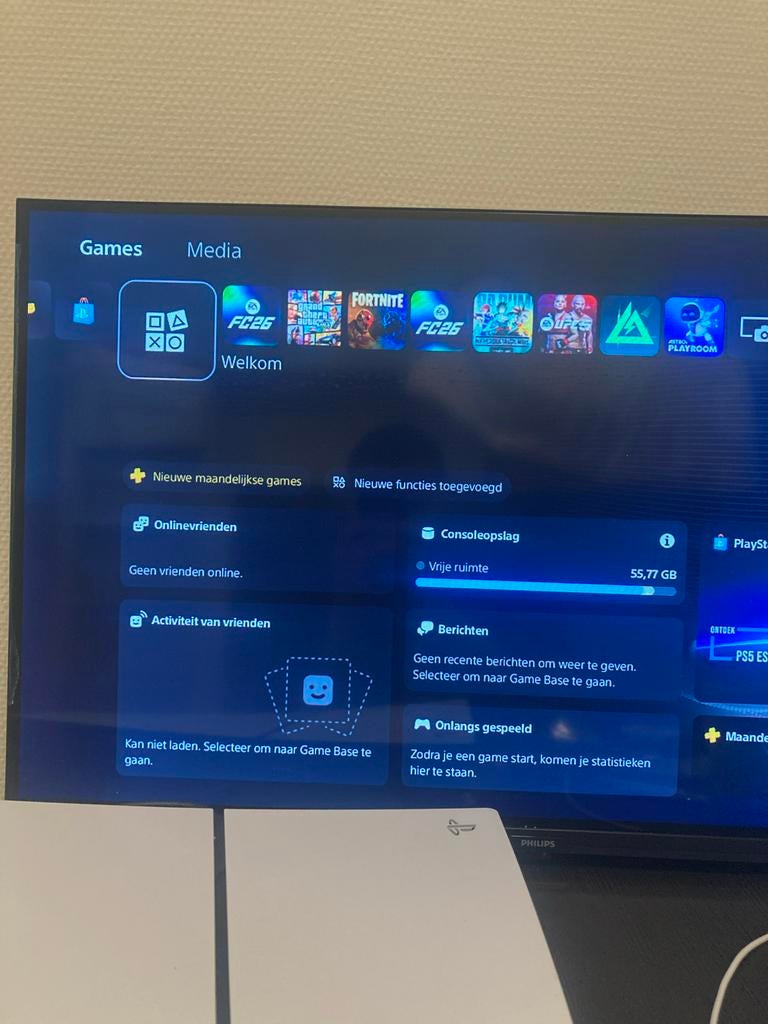 PlayStation 5, Spelcomputers en Games, Spelcomputers | Sony PlayStation 5, Ophalen of Verzenden, Gebruikt, Playstation 5