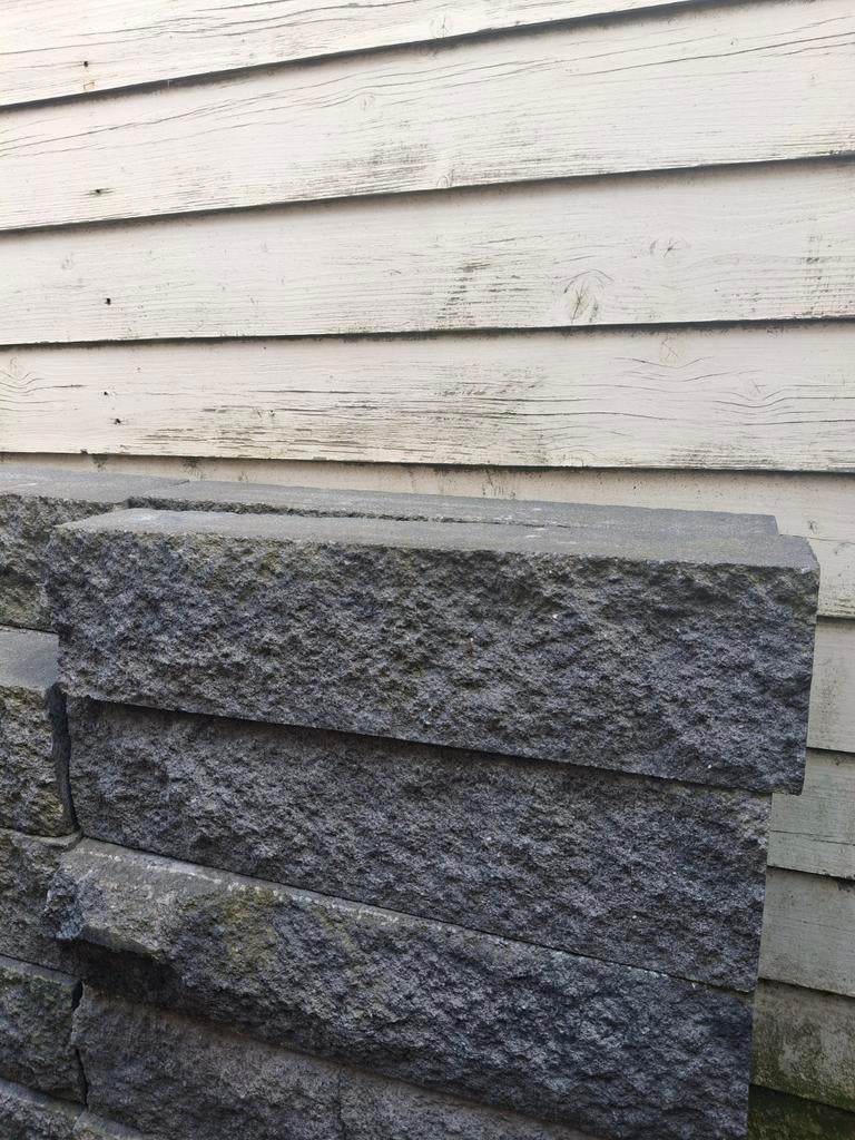 Borderbak stenen, Ophalen, Overige materialen