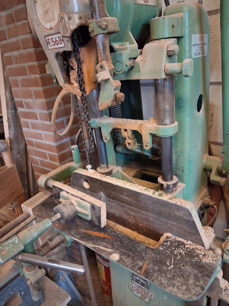 Kettingfrees, Ophalen, Gebruikt, Benzine, Tuinfrees