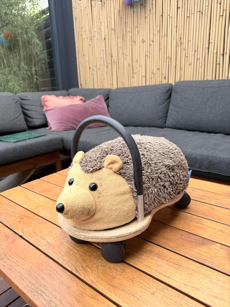 Egel loopwagen, Ophalen, Gebruikt, Jongen of Meisje