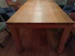 Massief eiken Index eetkamertafel groot, Ophalen, Gebruikt, Eikenhout, 200 cm of meer