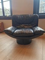 Vintage Italiaans Design: 'Il Poltrone' comfort Italy, Ophalen, Gebruikt, 50 tot 75 cm, Leer