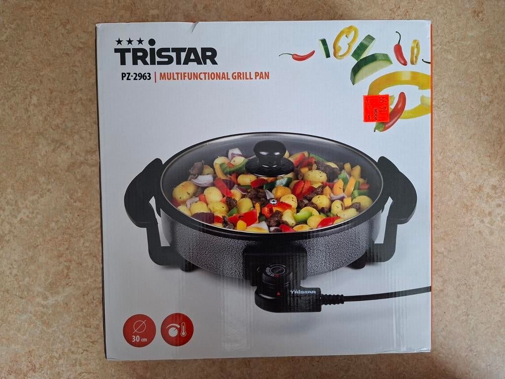 Multiguncionelle grillpan, Witgoed en Apparatuur, Ophalen of Verzenden, Nieuw, 4 t/m 7 personen