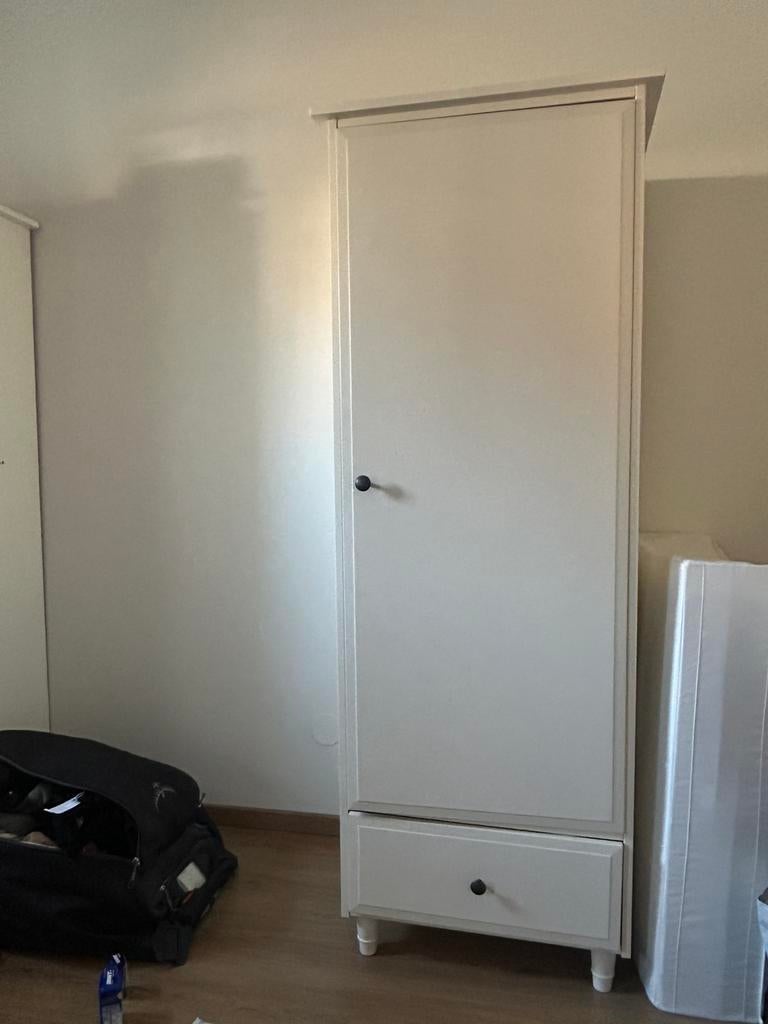 Witte ikea hemnes kast - lades en hang, Huis en Inrichting, Kasten | Kledingkasten, Ophalen, Zo goed als nieuw, 25 tot 50 cm, 150 tot 200 cm