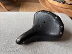 Brooks B67s dames fietszadel, zwart leer, Fietsen en Brommers, Fietsonderdelen, Gebruikt, Leer, Ophalen of Verzenden, Zadel