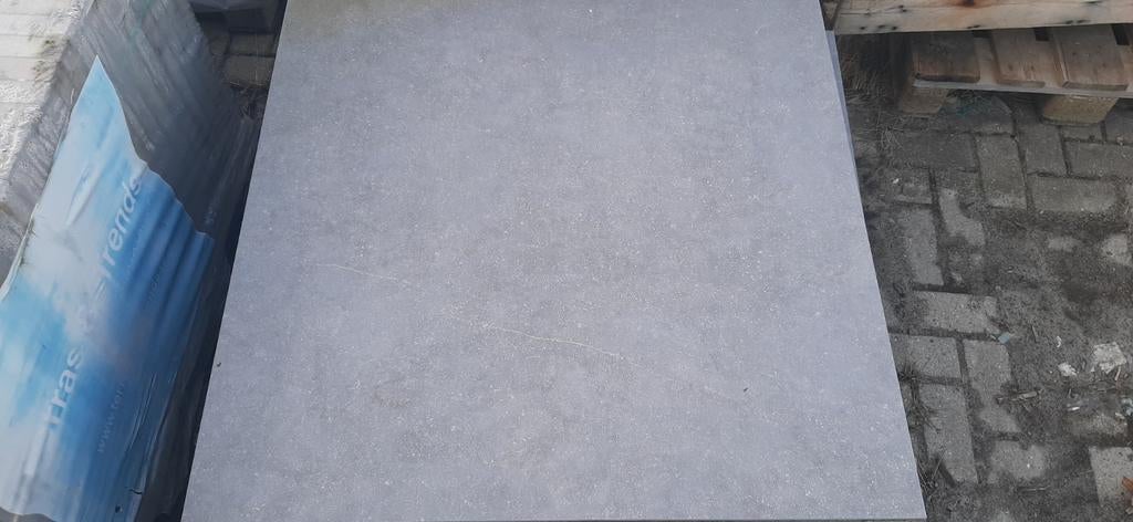 Geoceramica 100x100x4 grijs, 100 liter of meer, Ophalen, Nieuw, Transportkar