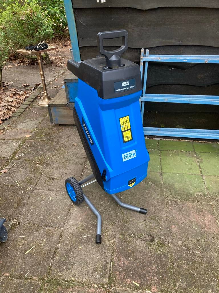 Gude Hakselaar GH 2501, Ophalen, Zo goed als nieuw, Elektrisch