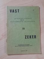 VAST EN ZEKER Deel 2 Catechisatieboekje over gereformeerde, Boeken, Godsdienst en Theologie, Ophalen of Verzenden, Gelezen