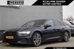 Audi A6 Limousine 40 TFSI S-line edition Competition Adaptiv, Euro 6, Blauw, Leder en Stof, Bedrijf