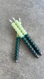 Nep kaarsen, Overige materialen, Nieuw, Groen, Ophalen