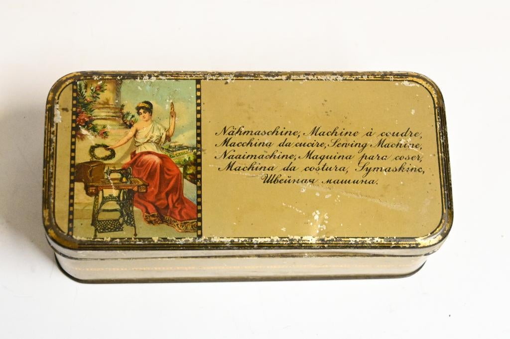 L.O.Dietrich naaimachine blik jaren 20, Ophalen of Verzenden, Gebruikt, Toebehoren, Overige merken