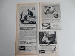Vespa reclames uit tijdschriften rond 1964., Ophalen of Verzenden, 1960 tot 1980, Nederland, Knipsel(s)