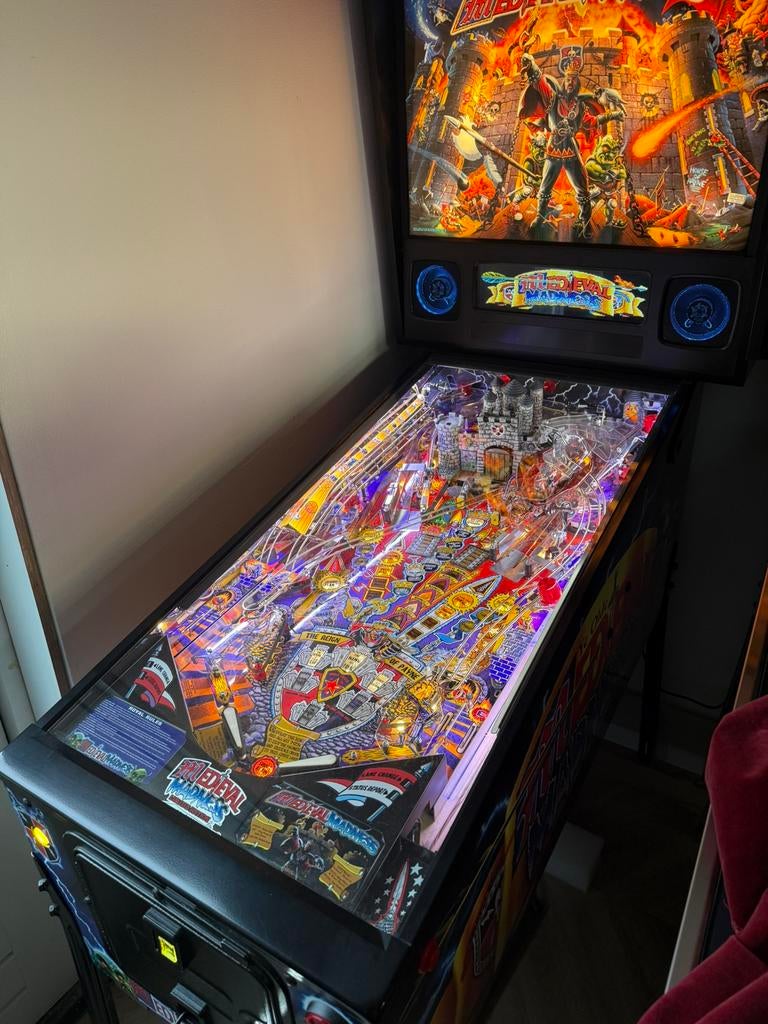 ZGAN Medieval Madness LE flipperkast te koop/te ruil, Ophalen of Verzenden, Gebruikt, Flipperkast