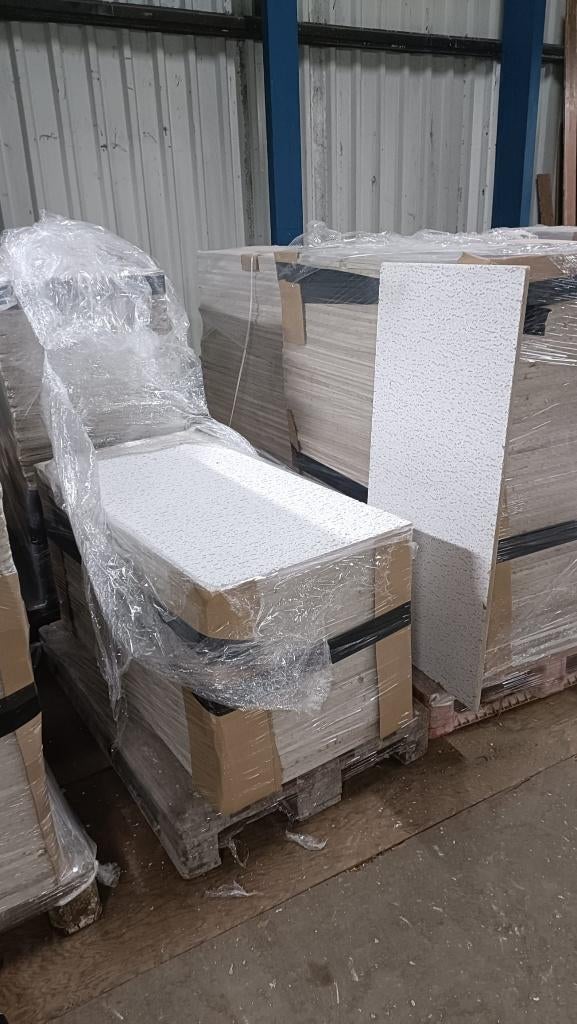 Gipsplafond platen/ systeemplafond platen, Doe-het-zelf en Verbouw, Platen en Panelen, Ophalen, Gebruikt, Overige materialen, 20 tot 50 mm