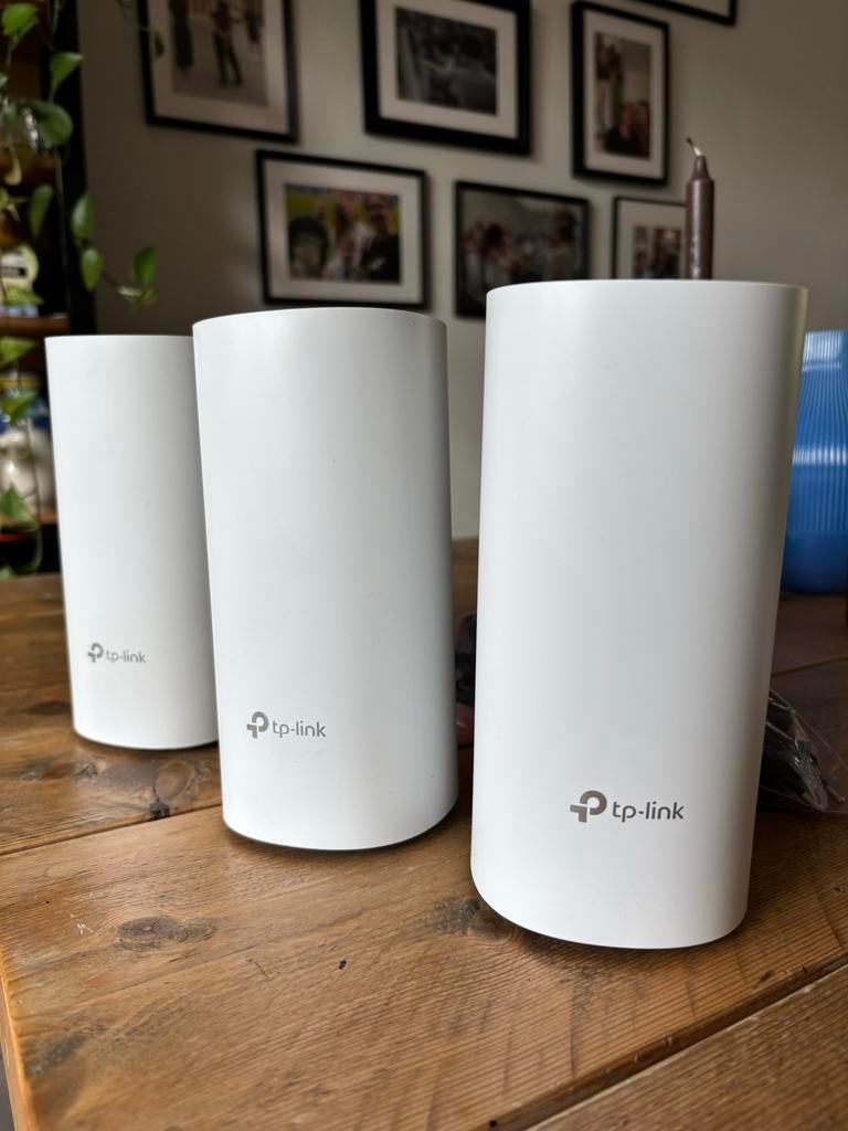 TP-Link Deco E4R AC1200 Mesh WiFi (3-pack), Computers en Software, Ophalen of Verzenden, Zo goed als nieuw, Router
